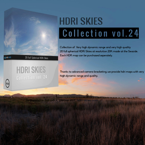 HDRI Skies – VHDRI Skies pack 24