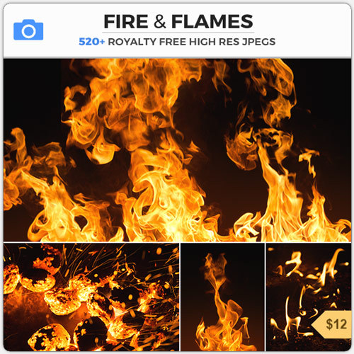 火焰素材Photobash FIRE & FLAMES