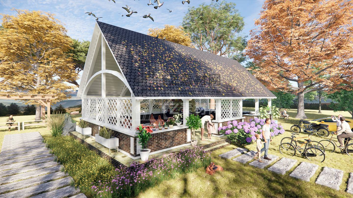4402 Exterior House Scene Sketchup Model by Nguyen Tuan.jpg