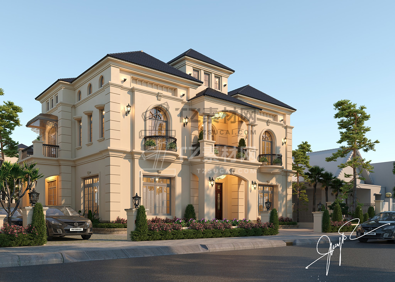 4509-Exterior-Villa-Scene-Sketchup-Model-Free-Download-by-Kts-Nguyen-Viet.jpg