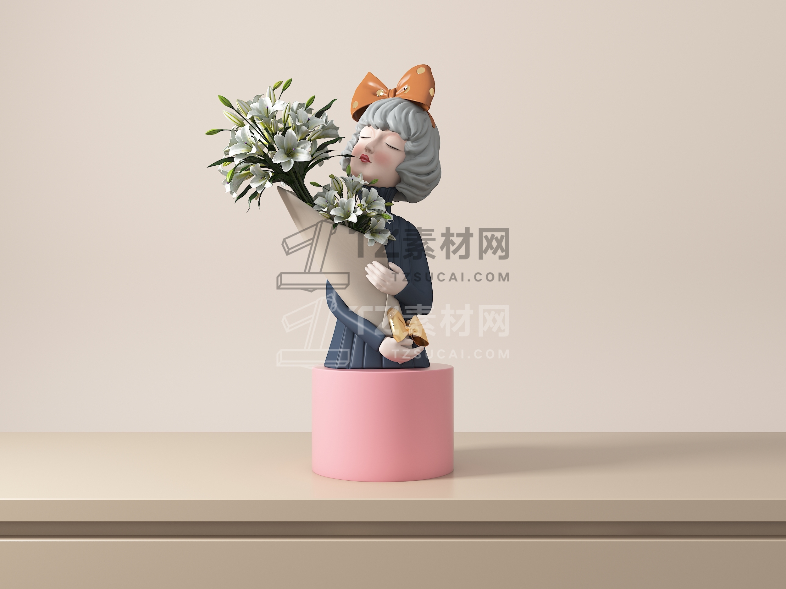 25-现代托盘子小女孩雕塑饰品摆件 (3).jpg