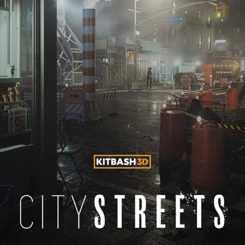 Kitbash3D-City Streets[城市街道]2