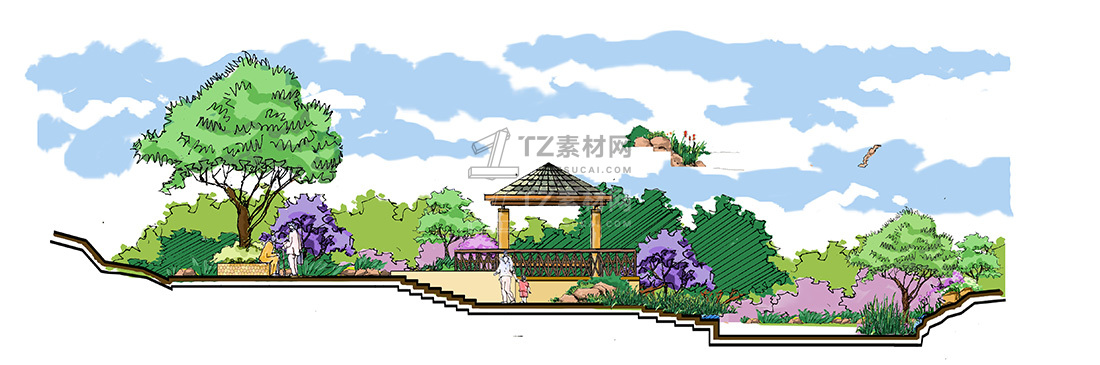 【筑龙网】6-公园剖面图.jpg