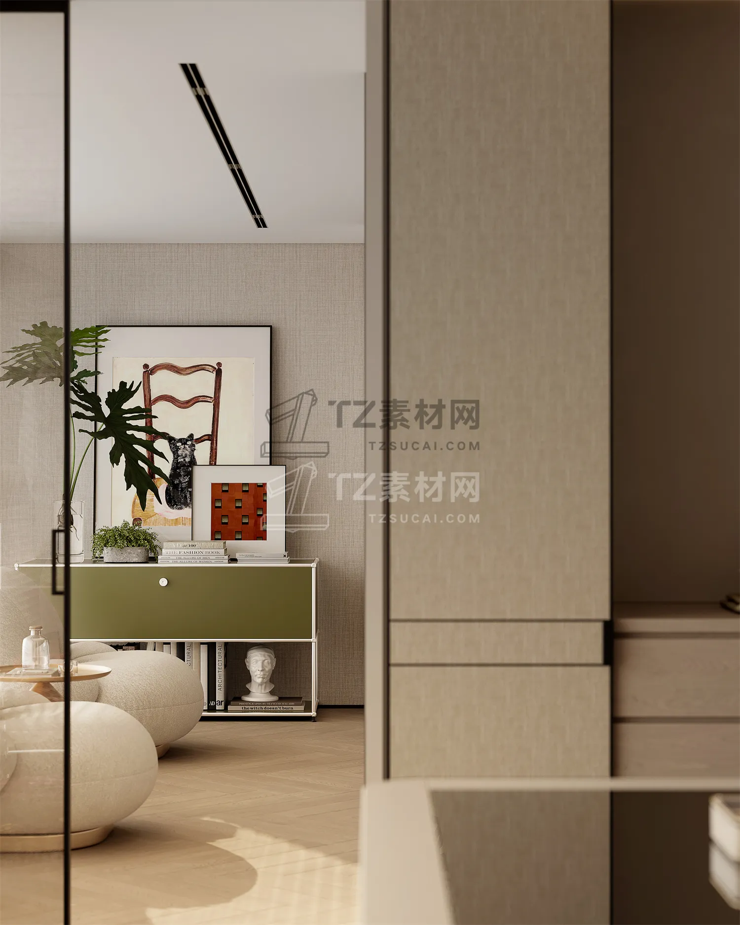 三楼主卧模型完成【主卧套房TX-08-007】9-环境 - 贴图 #20610994490000.jpg