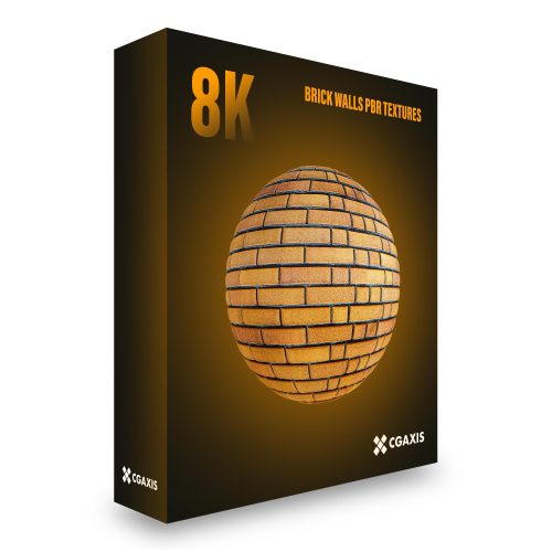 [砖墙贴图]/8k贴图CGAxis PBR Textures Volume 17 - Brick Walls